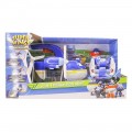 JUST TOYS SUPER WINGS SUPERCHARGE 2 IN 1 POLICE PATROLLER 740834