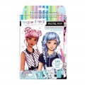 JUST TOYS FASHION DESIGN SKETCHBOOK PASTEL POP 3205