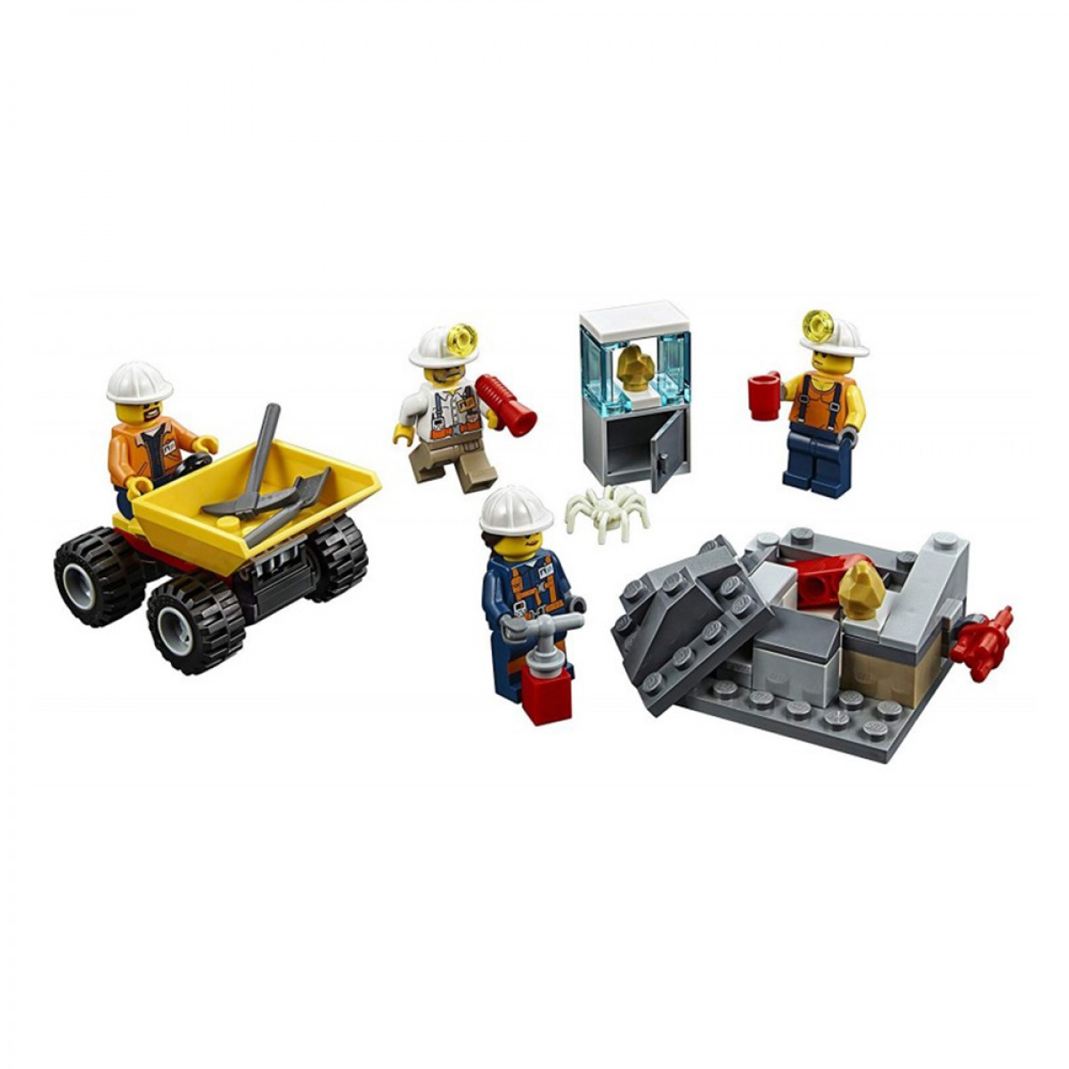 Lego store mining team