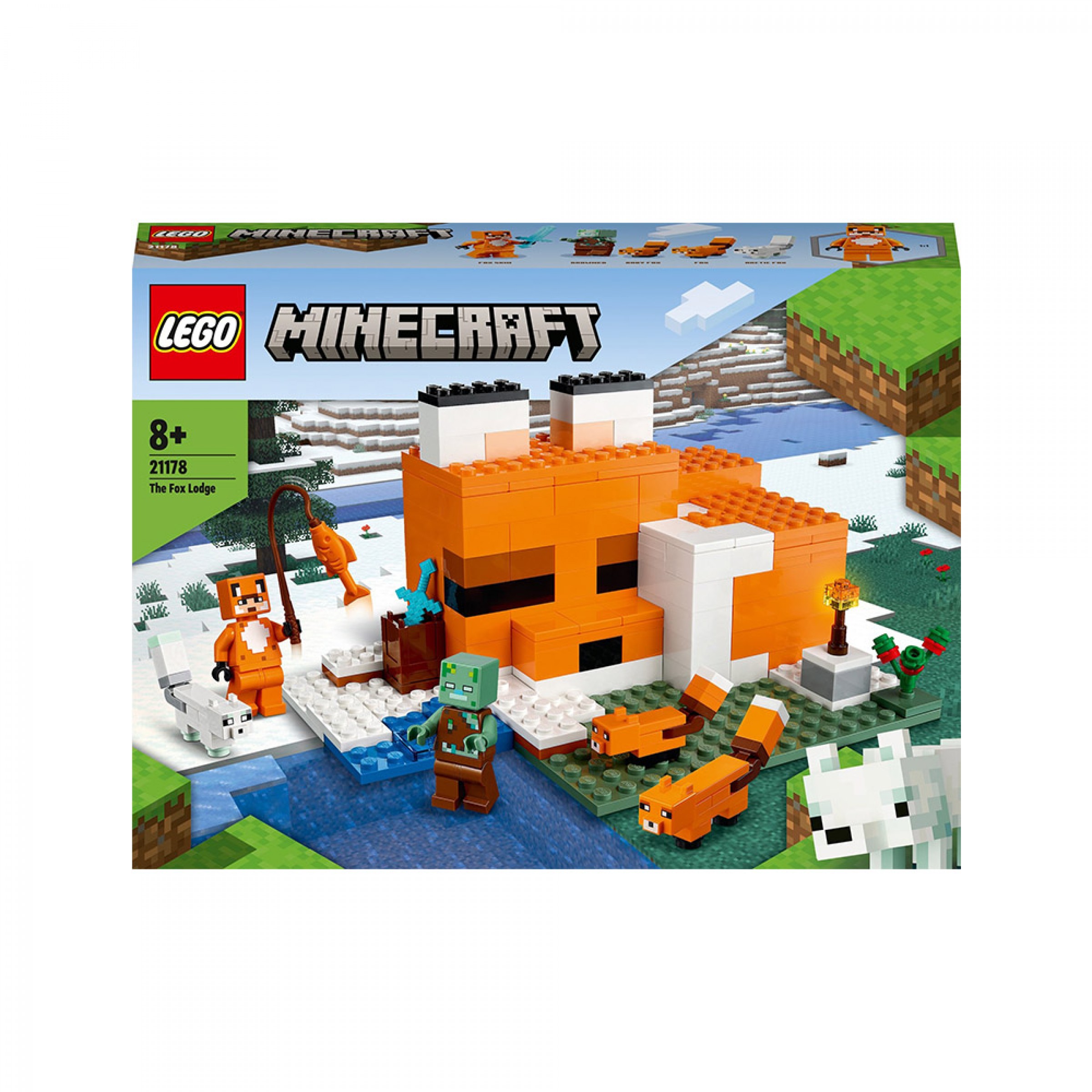 Lego Lego Minecraft Fox 2022 V29 2117821178 Lampridisgr