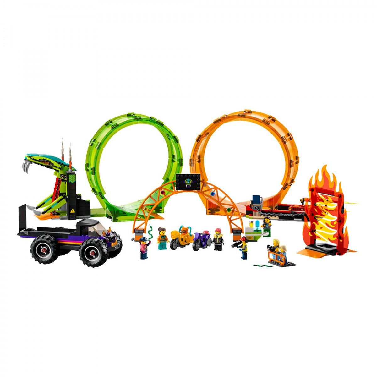 LEGO DOUBLE LOOP STUNT ARENA 60339