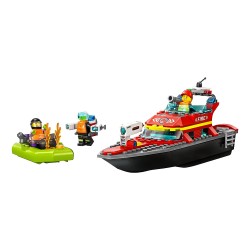 LEGO FIRE RESCUE BOAT 60373