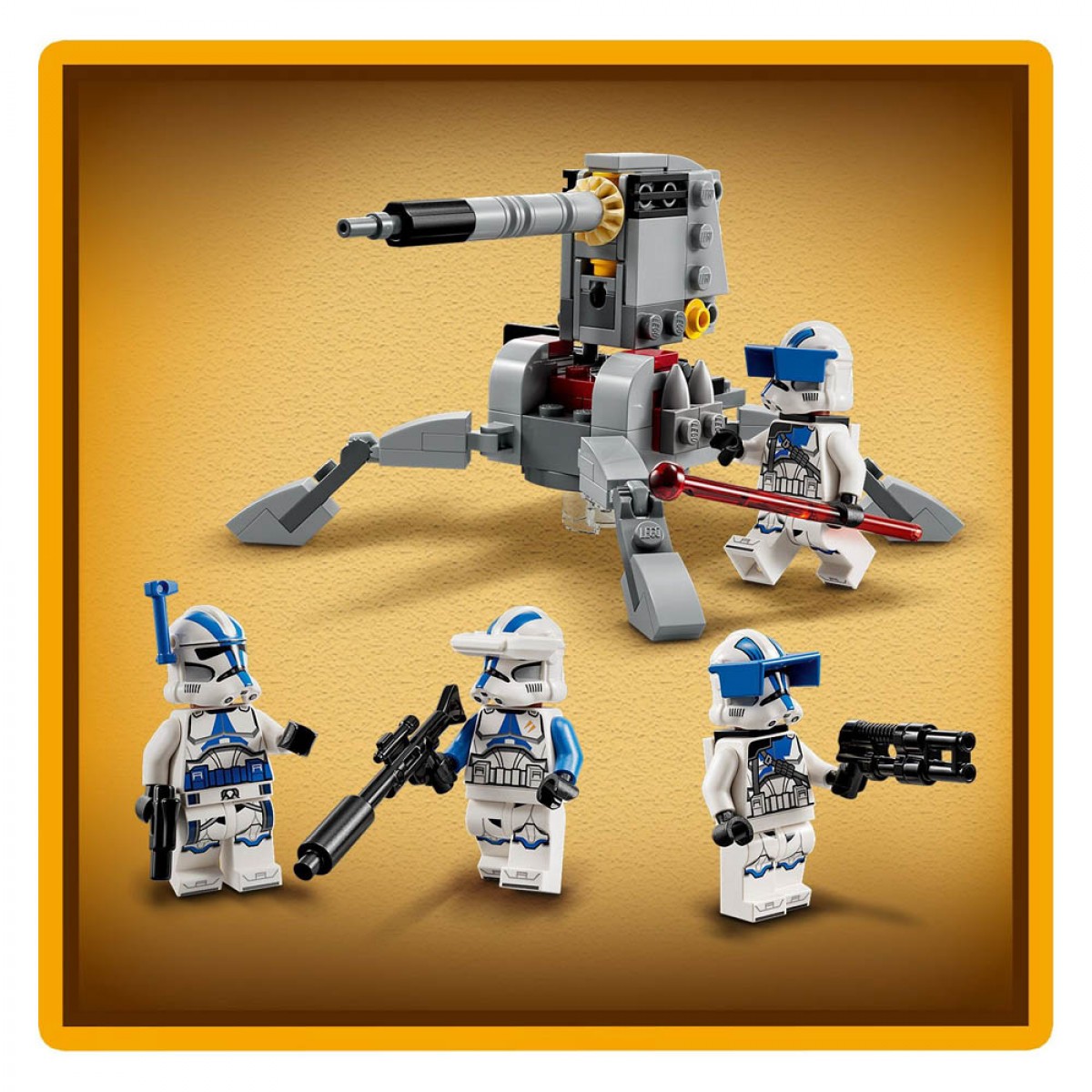 LEGO 501ST CLONE TROOPERS BATTLE PACK 75345