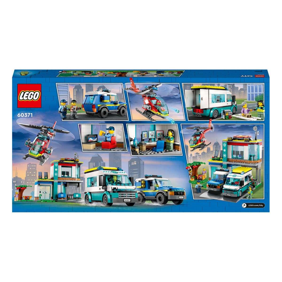 LEGO EMERGENCY VEHICLES 60371