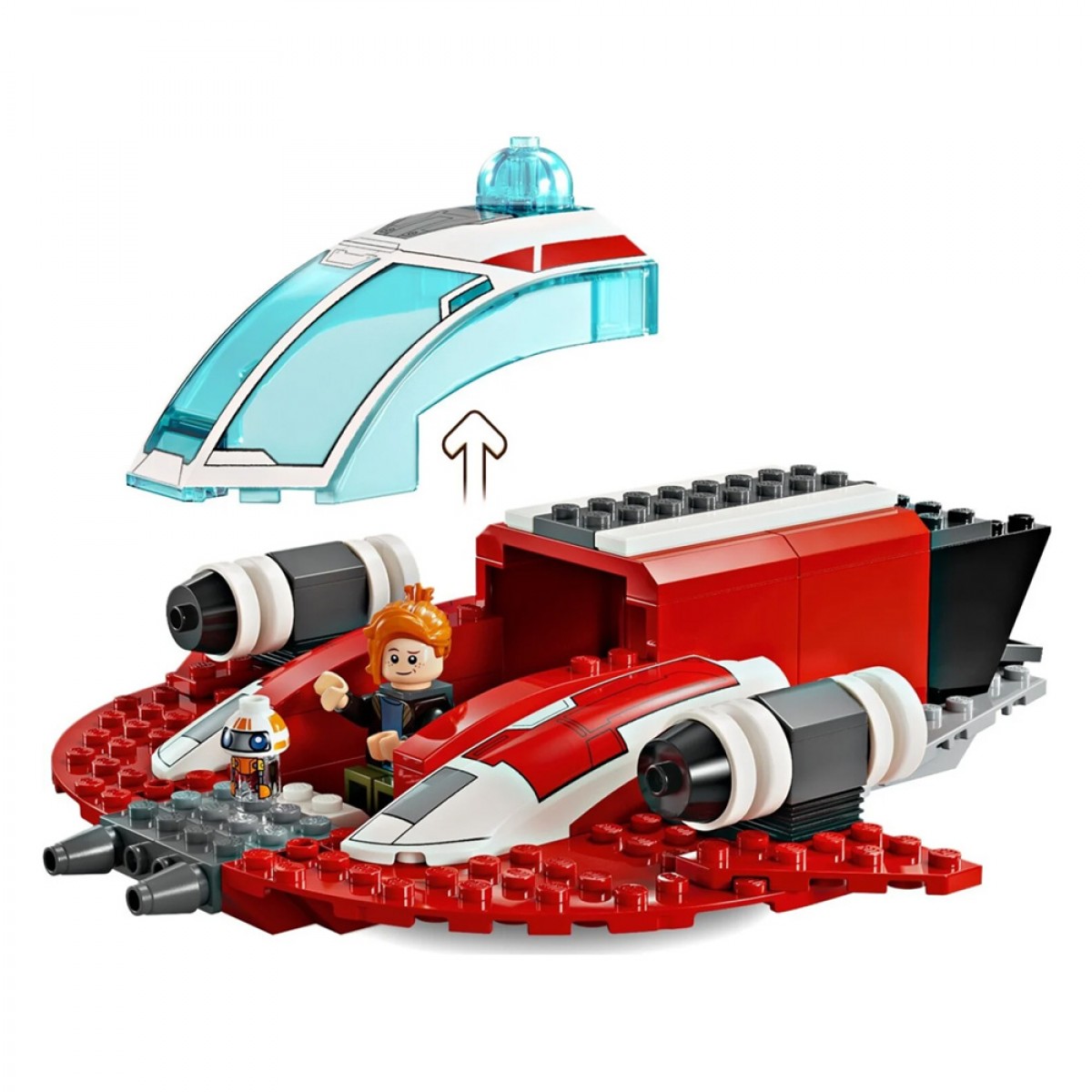 LEGO THE CRIMSON FIREHAWK 75384