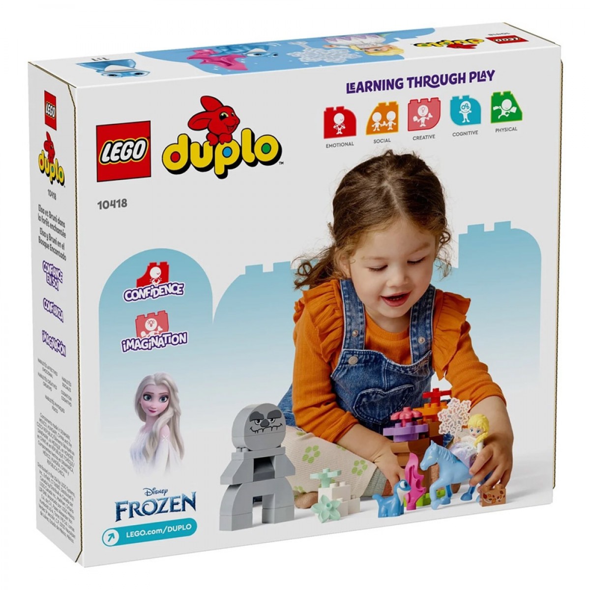 LEGO ELSA & BRUNI IN THE ENCHANTED FOREST 10418