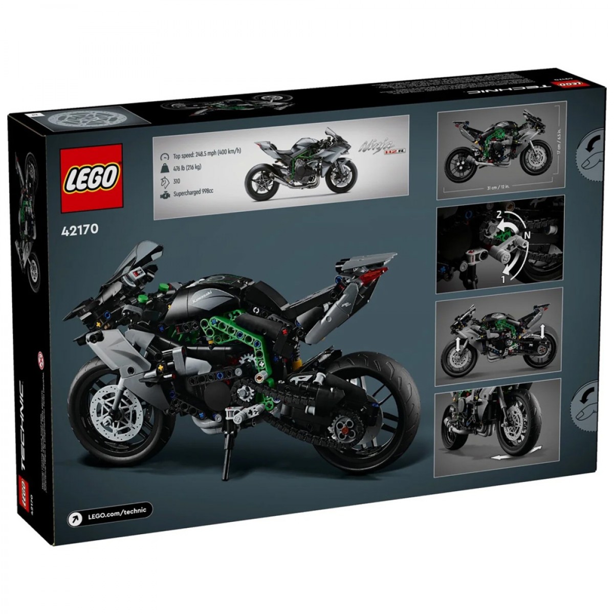 LEGO KAWASAKI NINJA H2R MOTORCYCLE 42170