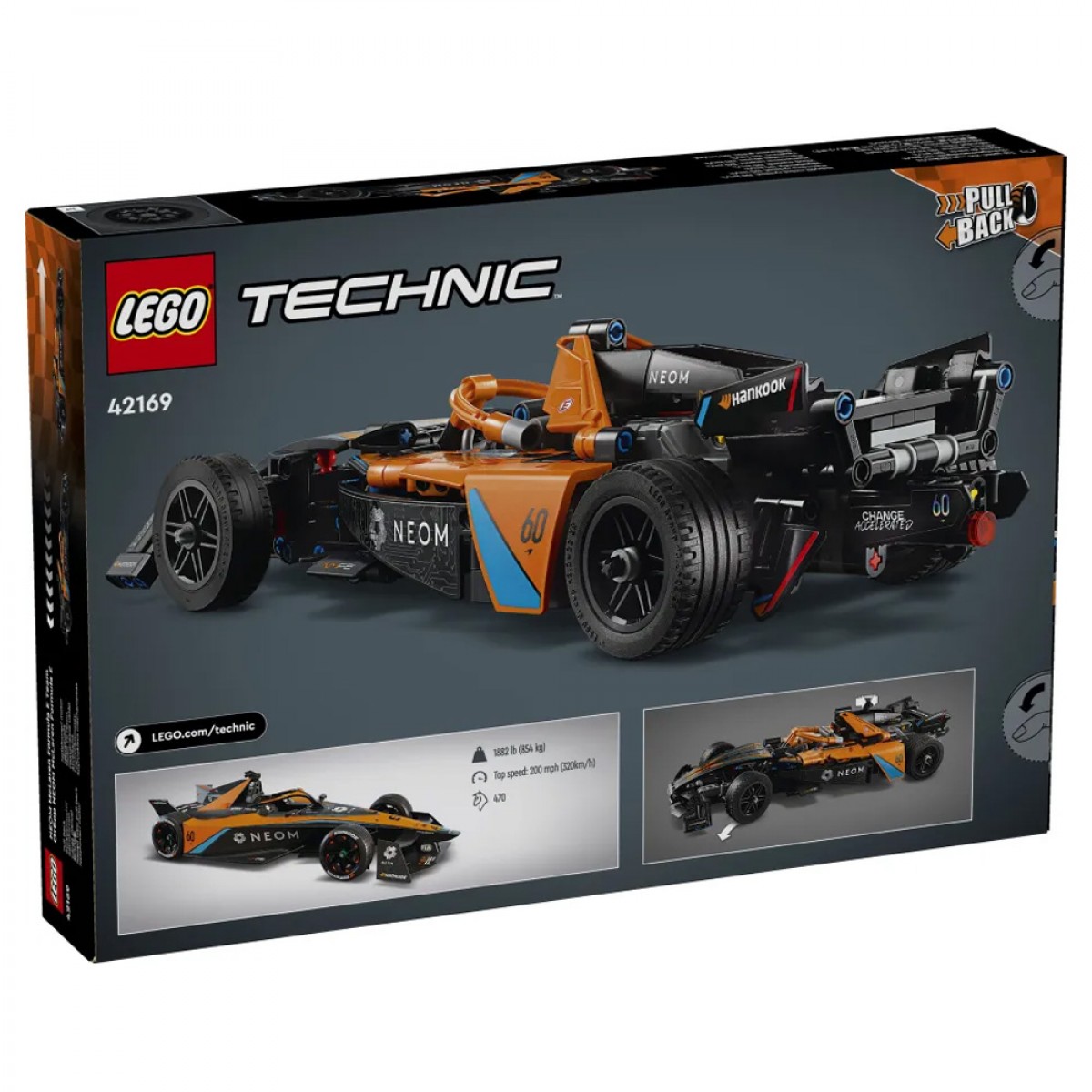 LEGO NEOM MCLAREN FORMULA E RACE CAR 42169