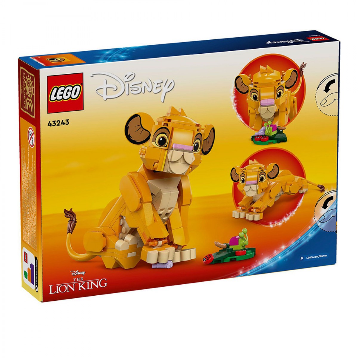 LEGO SIMBA THE LION KING CUB 43243