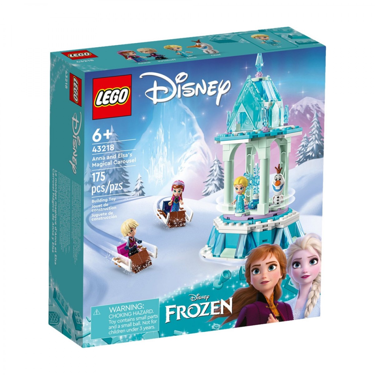 LEGO ANNA AND ELSA'S MAGICAL CAROUSEL 43218