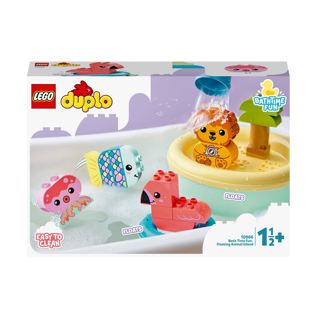 LEGO BATH TIME FUN:FLOATING ANIMAL ISLAND 10966