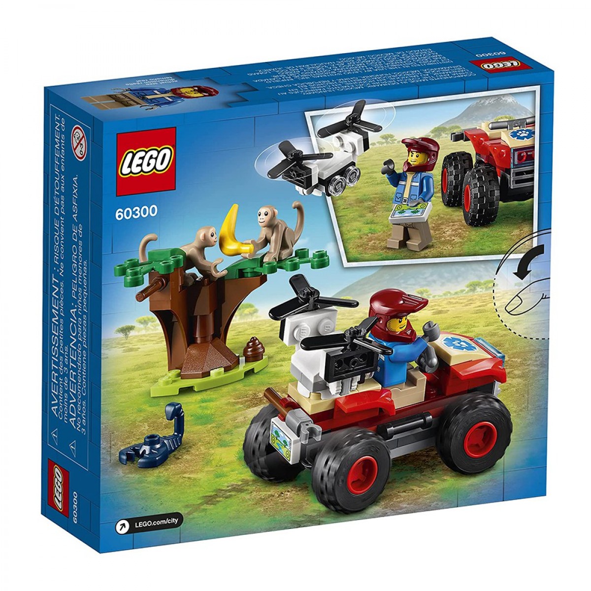 LEGO CITY WILDLIFE RESCUE ATV V29 60300