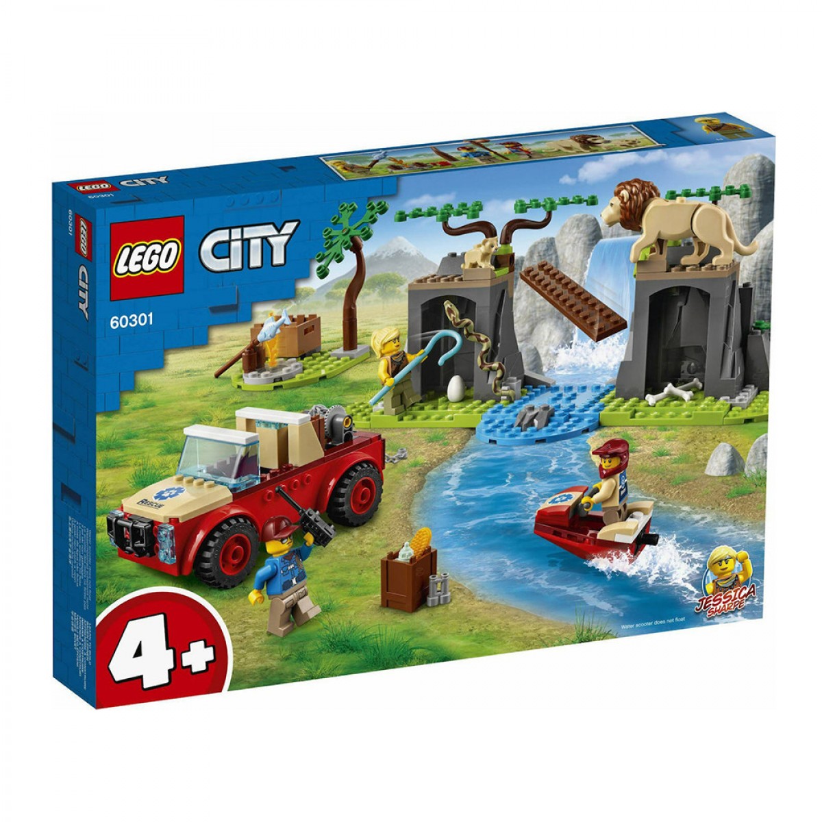 LEGO CITY WILDLIFE RESCUE OFF ROADER V29  60301