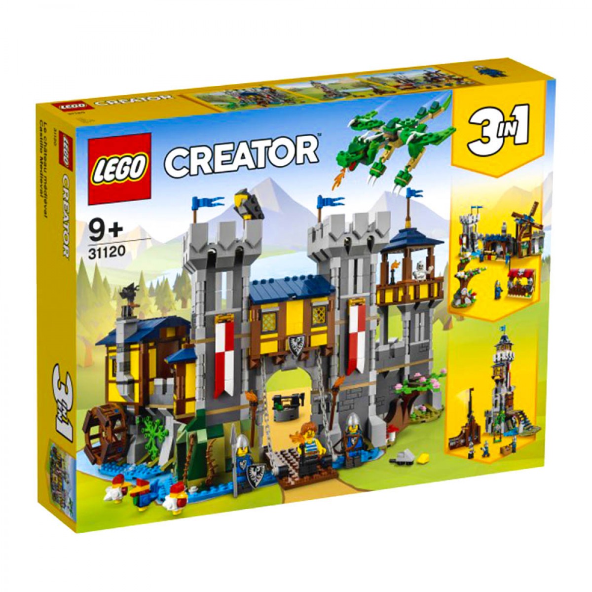 LEGO CREATOR MEDIEVAL CASTLE 31120