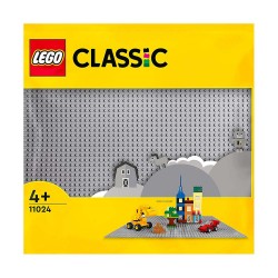 LEGO DUPLO GRAY BASEPLATE 11024