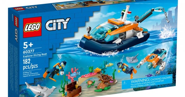 Lego LEGO EXPLORER DIVING BOAT 60377 60377 lampridis.gr