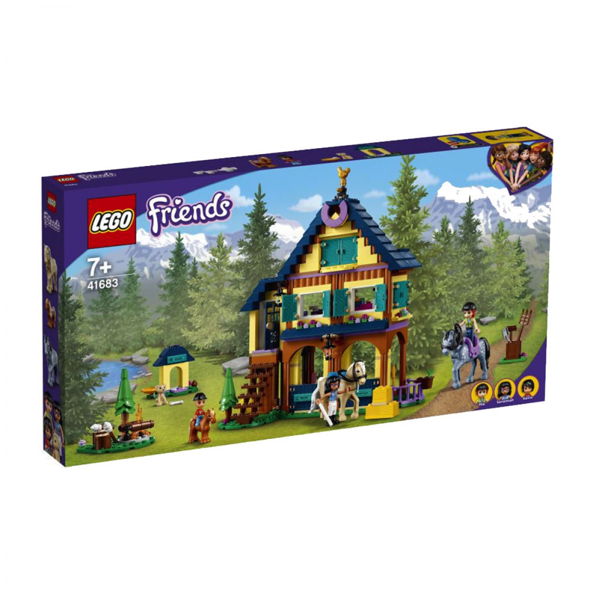 LEGO FOREST HORSEBACK RIDING CENTER V29 41683