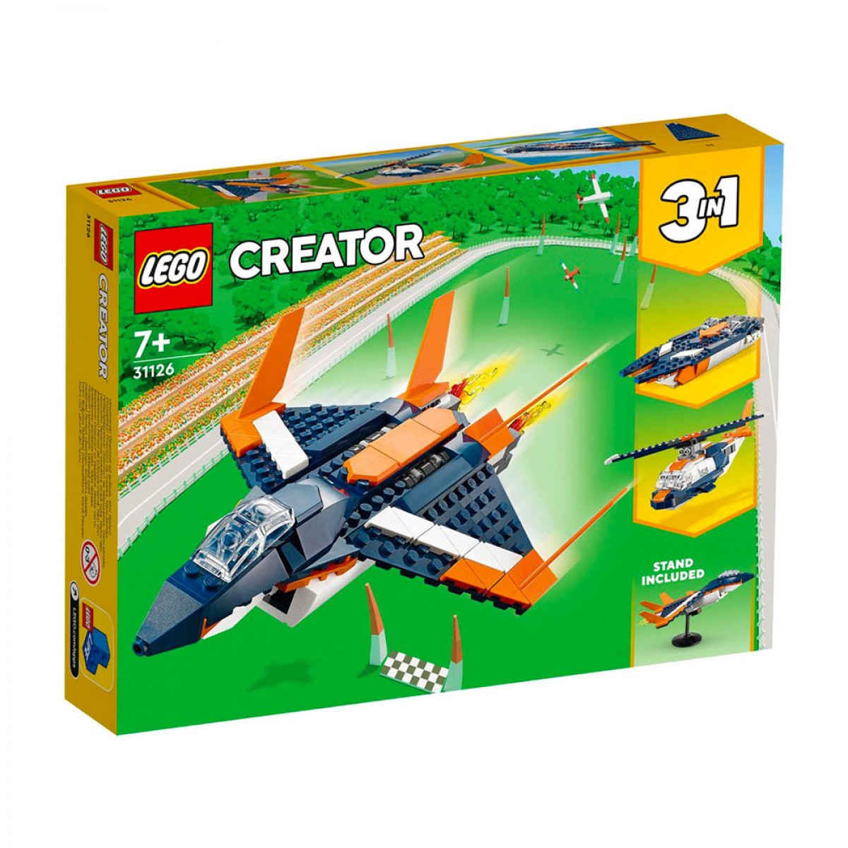 LEGO SUPERSONIC-JET 31126