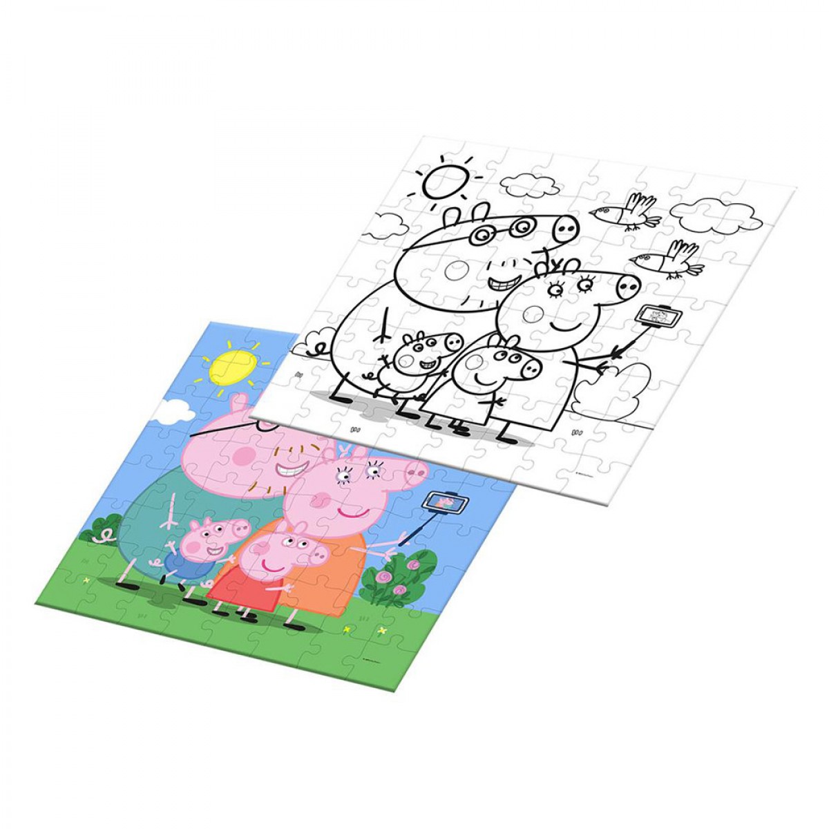 LUNA PUZZLE ΚΟΡΝΙΖΑ 64ΤΕΜ.27Χ27ΕΚ.PEPPA PIG 482787