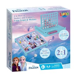 LUNA ΕΠΙΤΡΑΠΕΖΙΟ ΠΑΙΧΝΙΔΙ 4 ΣΤΗ ΣΕΙΡΑ & ΦΙΔΑΚΙ FROZEN 564122