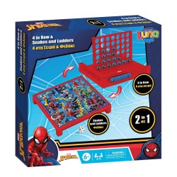 LUNA ΕΠΙΤΡΑΠΕΖΙΟ ΠΑΙΧΝΙΔΙ 4 ΣΤΗ ΣΕΙΡΑ & ΦΙΔΑΚΙ SPIDERMAN 508311