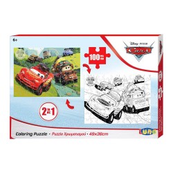 LUNA PUZZLE CARS 2 ΣΕ 1 562638 (100 ΤΜΧ)