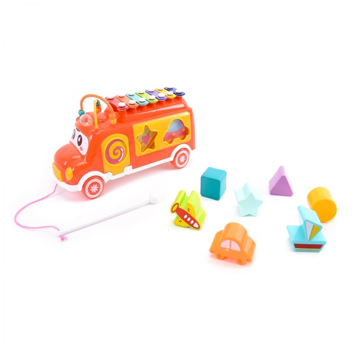 MARTIN TOYS BEBE ΛΕΩΦΟΡΕΙΟ ΜΕ ΗΧΟΥΣ ΚΑΙ ΜΟΥΣΙΚΗ HE8023