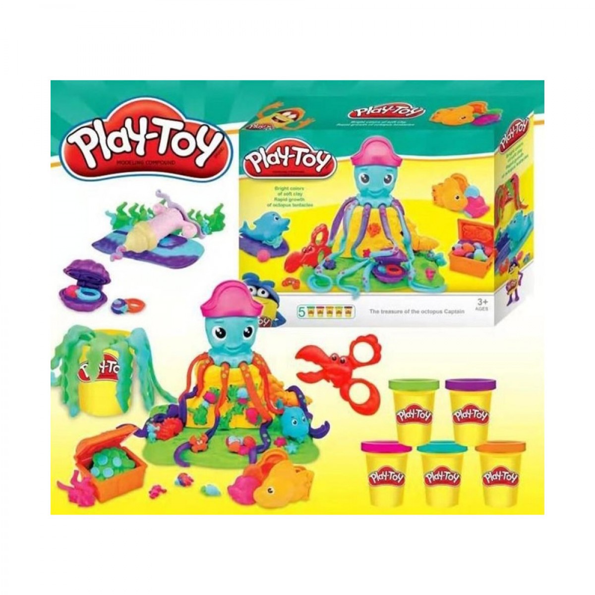 MARTIN TOYS ΣΕΤ ΧΤΑΠΟΔΙ ΜΕ ΠΛΑΣΤΕΛΙΝΕΣ SM8038