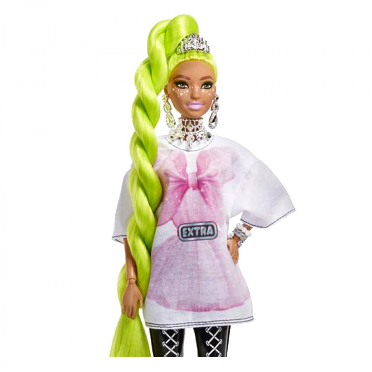 Barbie fashionista green discount hair