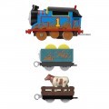 MATTEL THOMAS ΜΗΧΑΝΟΚΙΝΗΤΑ ΤΡΕΝΑ 2 ΒΑΓΟΝΙΑ MUDDY THOMAS HFX97/HDY73