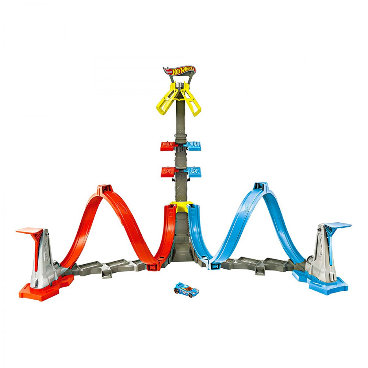 Hot wheels cheap double launcher