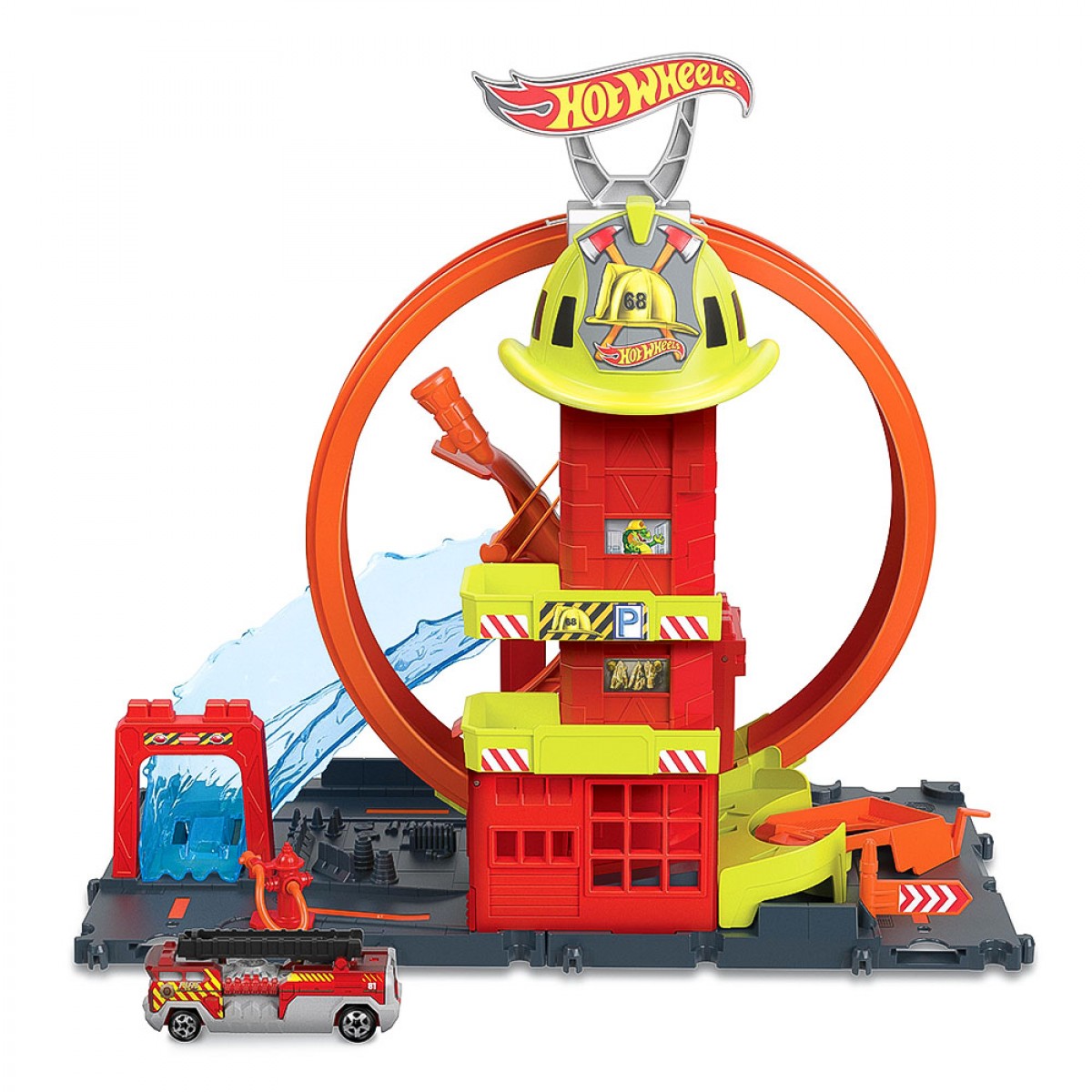 MATTEL HOT WHEELS CITY ΠΥΡΟΣΒΕΣΤΙΚΟΣ ΣΤΑΘΜΟΣ HKX41