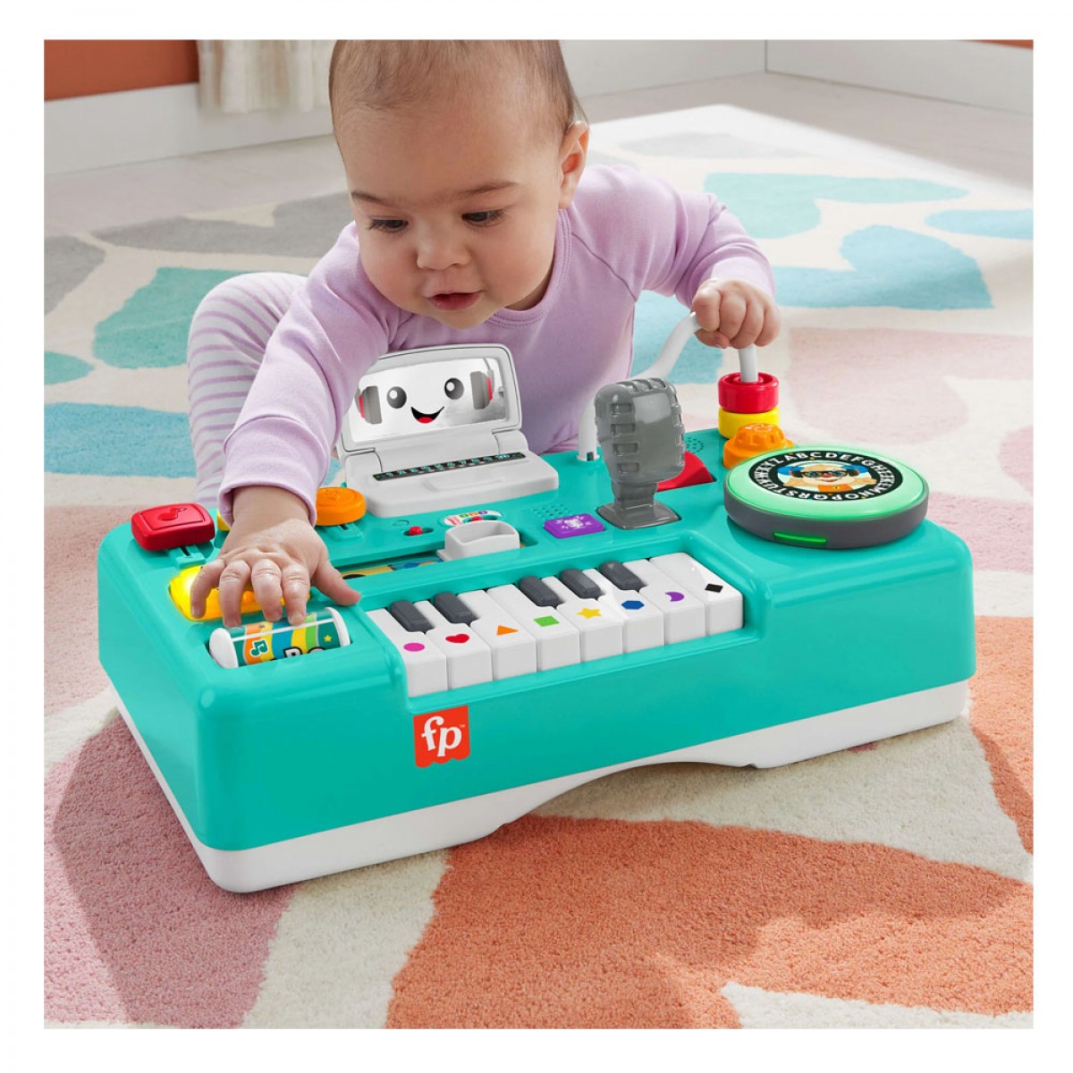 MATTEL FISHER PRICE  MIX & LEARN MUSIC  TABLE HRB61