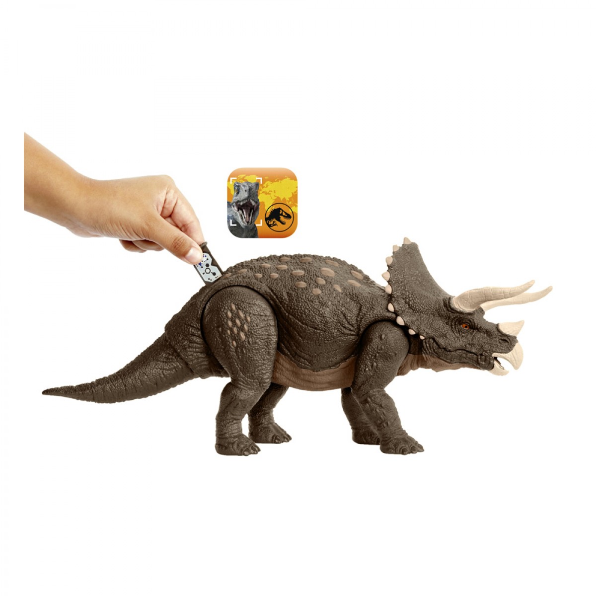 MATTEL JURASSIC WORLD TRICERATOPS HPP88