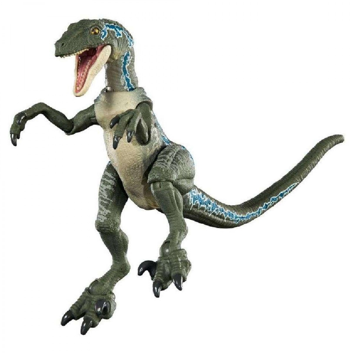 MATTEL JURASSIC WORLD VELOCIRAPTOR BLUE HTV62