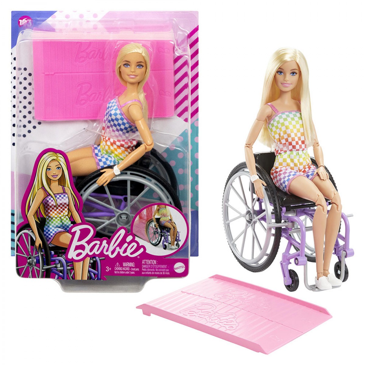 Mattel MATTEL BARBIE FASHIONISTAS WITH WHEELCHAIR HJT13 HJT13 lampridis.gr