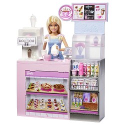 MATTEL BARBIE  COFFEE SHOP HXN94