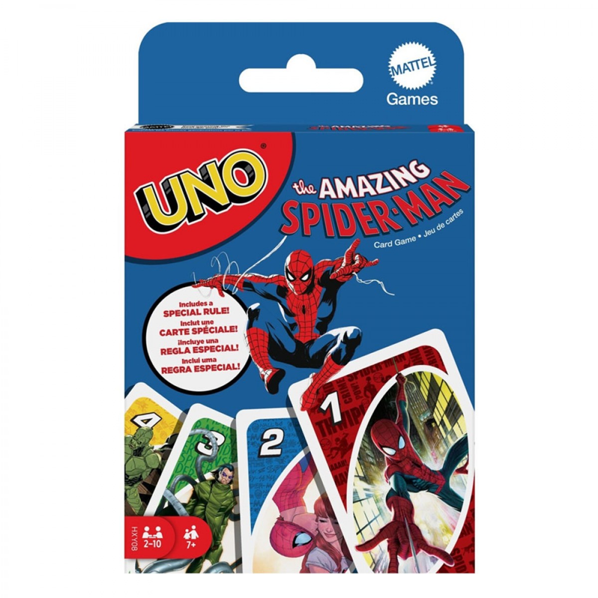 MATTEL UNO SPIDER-MAN HXY08