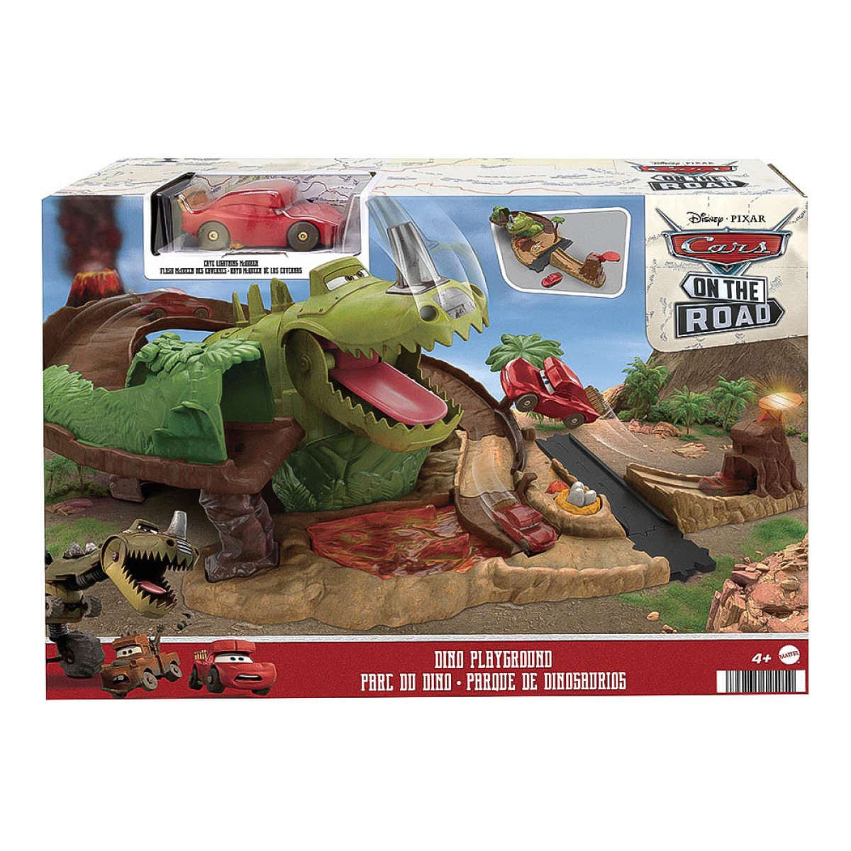 MATTEL CARS ΣΕΤ ΤΥΡΑΝΟΜΙΣΙΟΣΑΥΡΟ ΡΕΞ HMD74