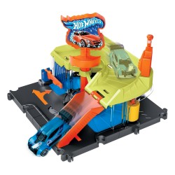 MATTEL HOT WHEELS ΠΙΣΤΕΣ CITY DOWNTOWN EXPRESS CAR WASH HDR24/HDR27