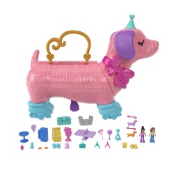 MATTEL POLLY POCKET - ΣΚΥΛΑΚΙ ΠΙΝΙΑΤΑ ΕΚΠΛΗΞΗ ΣΕΤ HKV52