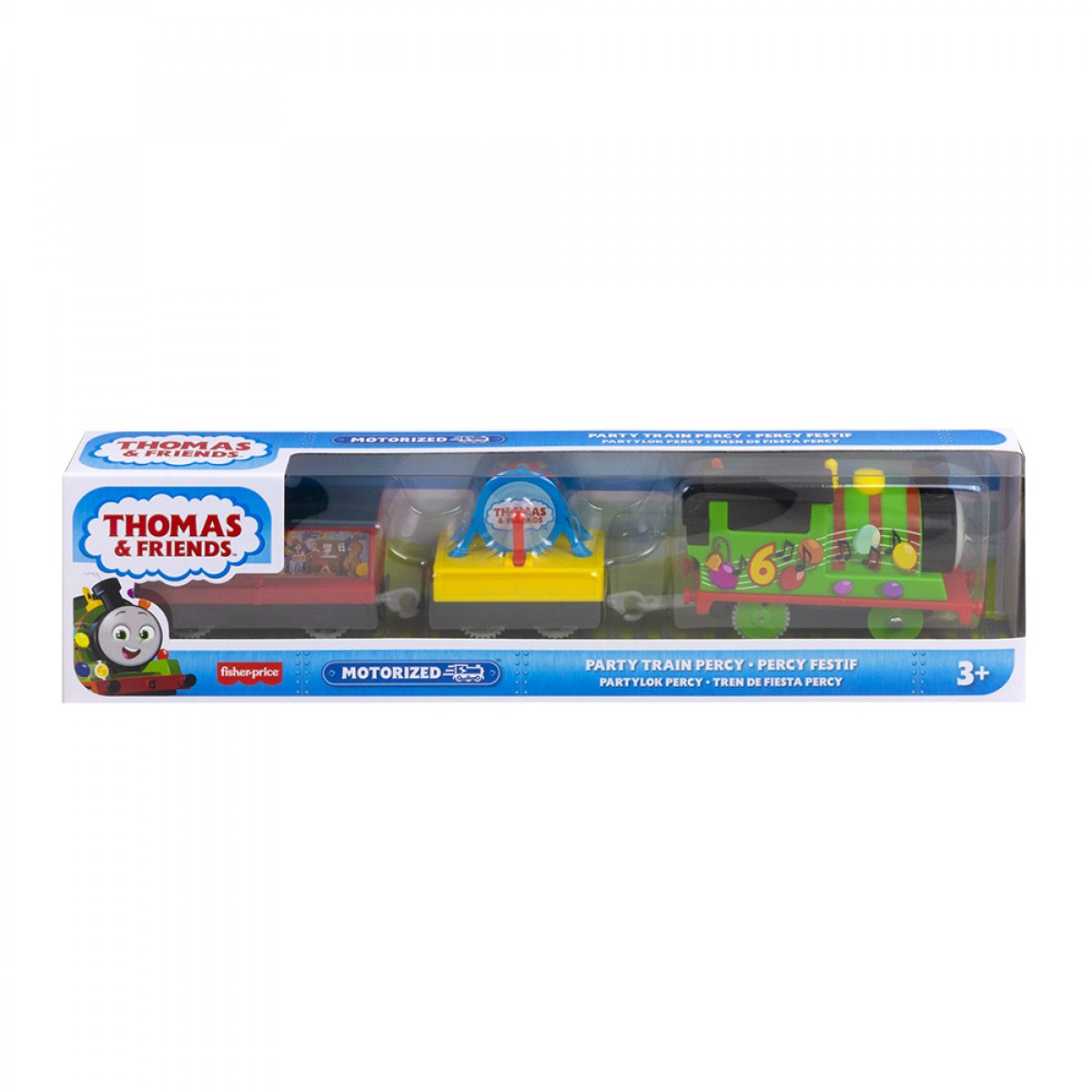 MATTEL THOMAS ΜΗΧΑΝΟΚΙΝΗΤΑ ΤΡΕΝΑ 2 ΒΑΓΟΝΙΑ PARTY TRAIN HFX97/HDY72