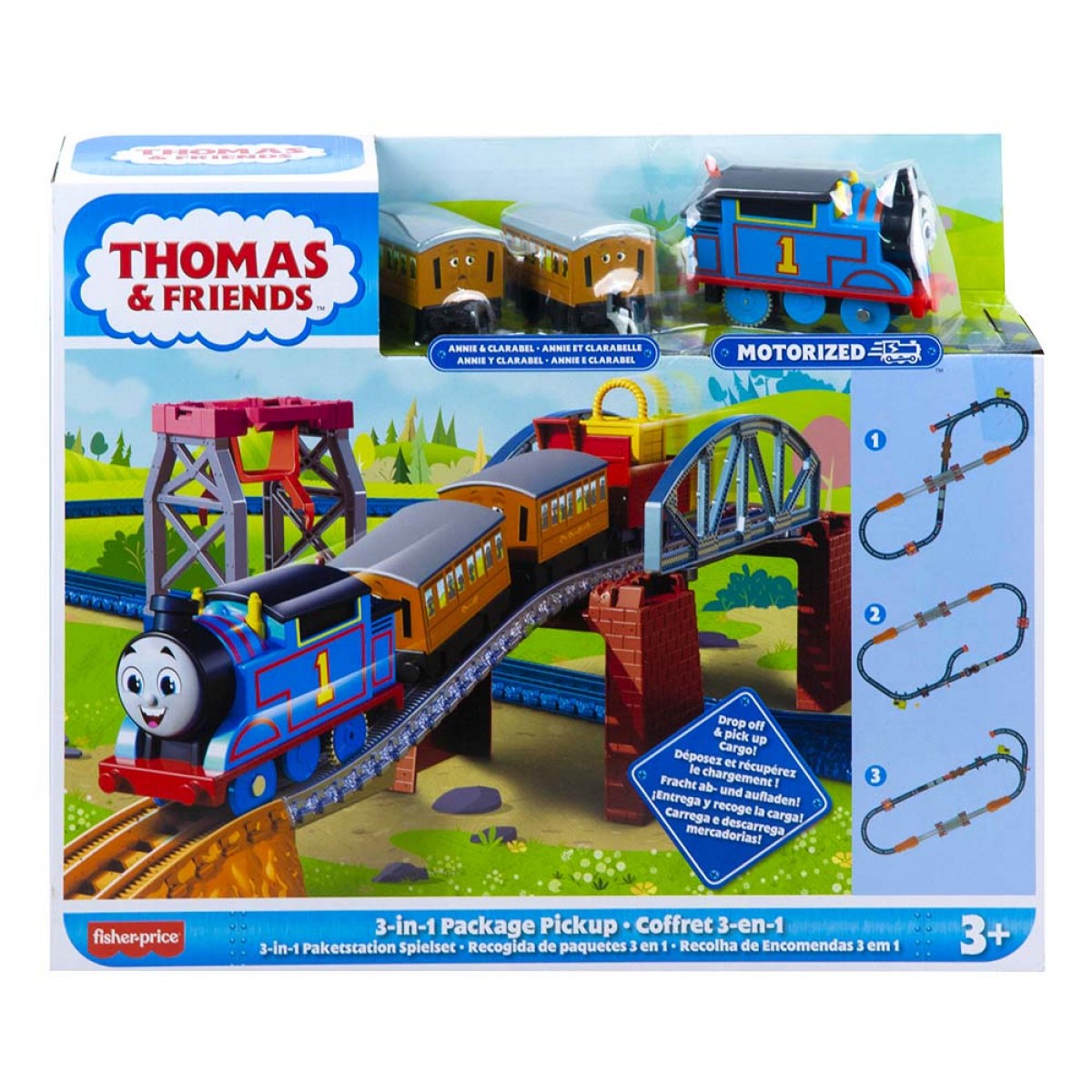 MATTEL THOMAS ΤΟ ΤΡΕΝΑΚΙ 3 ΔΙΑΔΡΟΜΕΣ HGX64