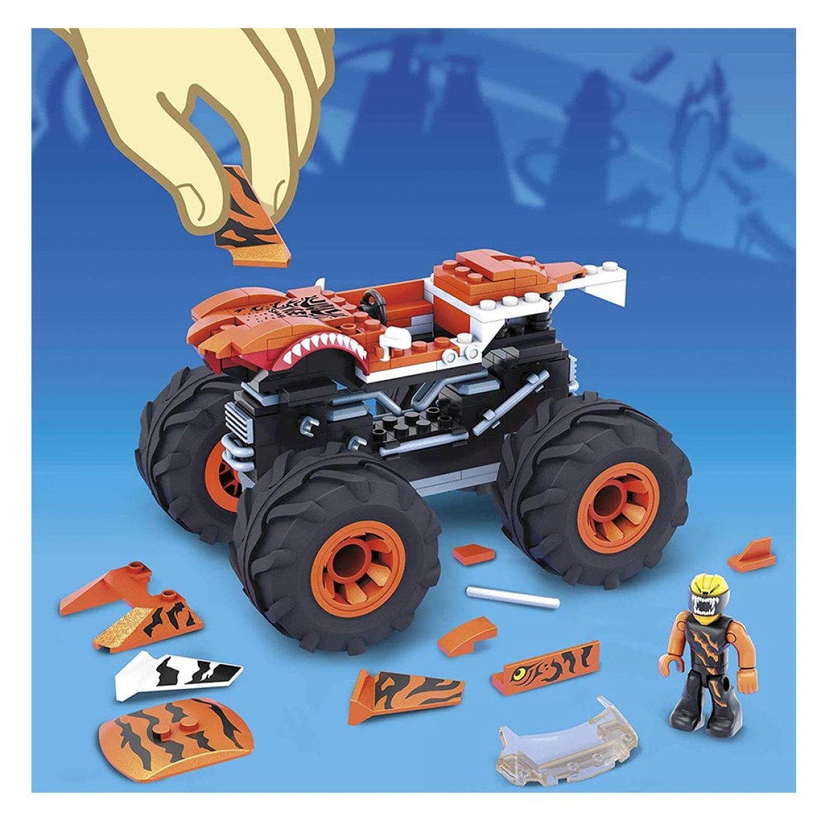 MEGA BLOKS HOT WHEELS MONSTER TRUCKS ΟΧΗΜΑΤΑ GVM14/GVM26