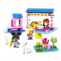 MEGA BLOKS BARBIE - ΜΑΓΑΖΑΚΙ ΣΤΗ ΦΑΡΜΑ HDJ85 (90 ΤΜΧ.)