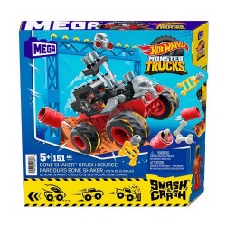 MEGA BLOKS HOT WHEELS SMASH N CRASH TIGER SHARK HKF88