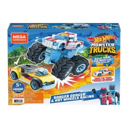 MEGA BLOKS HOTWHEELS DODGER & HOTWHEELS RACING ΟΧΗΜΑ GYG22