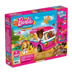 MEGA BLOKS MEGA BLOKS BARBIE ΤΡΟΧΟΣΠΙΤΟ GWR35 (130 ΤΕΜΑΧΙΑ)