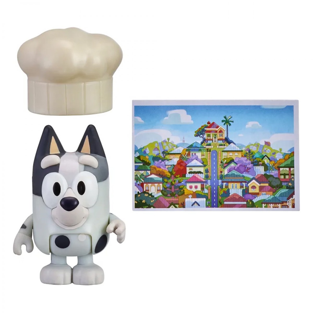 MOOSE BLUEY ΦΙΓΟΥΡΑ ΜΕ ΑΞΕΣΟΥΑΡ MUFFIN & CHEF HAT BLY45000/BLY64000