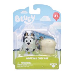 MOOSE BLUEY ΦΙΓΟΥΡΑ ΜΕ ΑΞΕΣΟΥΑΡ MUFFIN & CHEF HAT BLY45000/BLY64000